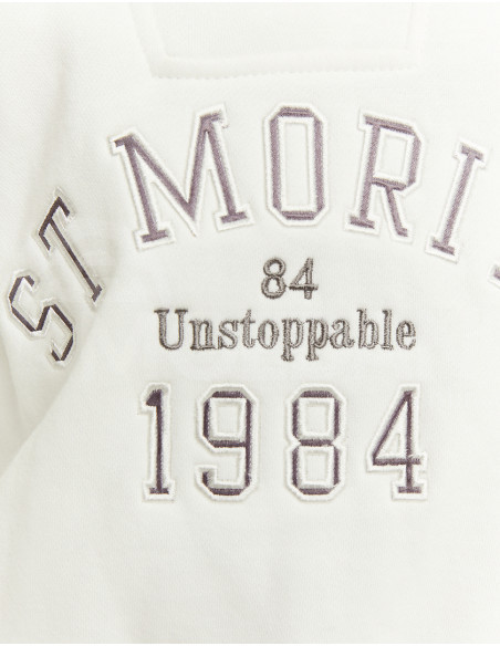 Tally Weijl - WHITE PRINTED ZIP UP SWEATSHIRT თბილისი - photo 5