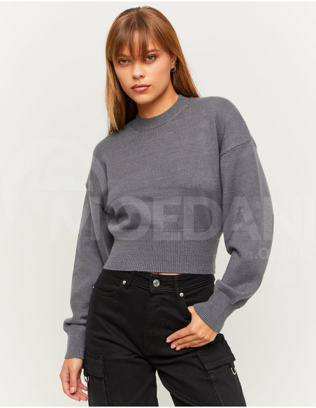 Tally Weijl - GREY LOOSE CROPPED JUMPER Тбилиси - изображение 1