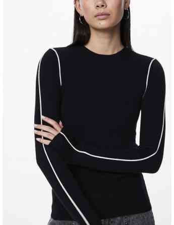 Pieces - PCFALKA LS SLIM PIPING KNIT BC Tbilisi