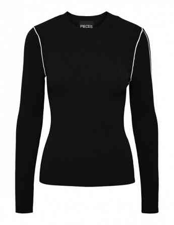 Pieces - PCFALKA LS SLIM PIPING KNIT BC Tbilisi