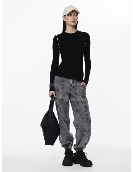 Pieces - PCFALKA LS SLIM PIPING KNIT BC თბილისი - photo 5