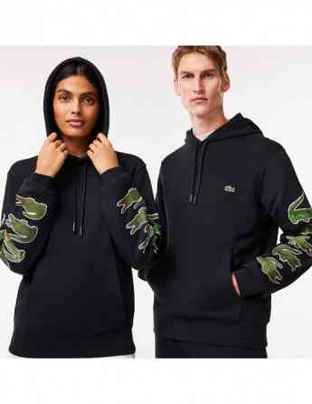 Lacoste - UNISEX CONTRAST CROCODILE HOODIE Tbilisi