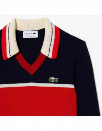 Lacoste - Lacoste French Made Contrast Polo Neck Sweater Tbilisi