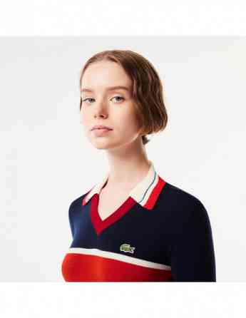 Lacoste - Lacoste French Made Contrast Polo Neck Sweater Tbilisi