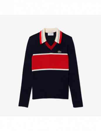 Lacoste - Lacoste French Made Contrast Polo Neck Sweater Tbilisi