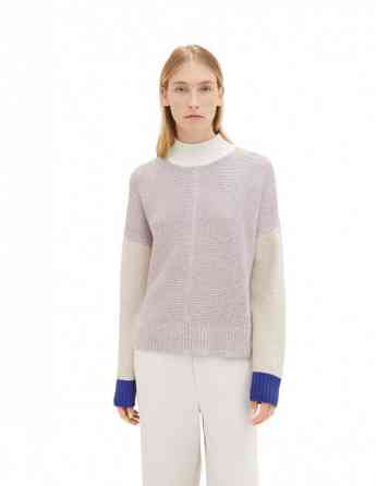 Tom Tailor - Knit Pullover Colorblock Tbilisi