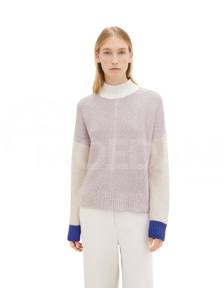 Tom Tailor - Knit Pullover Colorblock თბილისი - photo 3