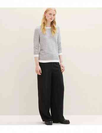Tom Tailor - Striped Jacquard Sweatshirt Tbilisi