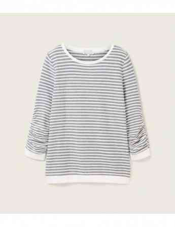 Tom Tailor - Striped Jacquard Sweatshirt Tbilisi