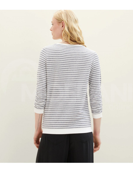 Tom Tailor - Striped Jacquard Sweatshirt თბილისი - photo 3