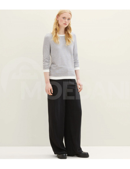 Tom Tailor - Striped Jacquard Sweatshirt თბილისი - photo 4