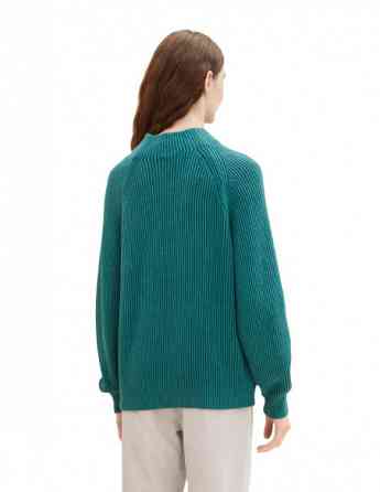 Tom Tailor - Knit Striped Rib Pullover Tbilisi