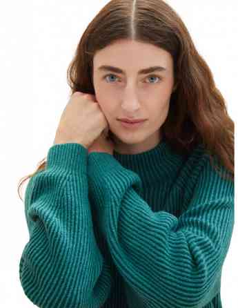 Tom Tailor - Knit Striped Rib Pullover Tbilisi