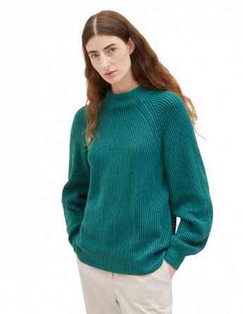 Tom Tailor - Knit Striped Rib Pullover Tbilisi
