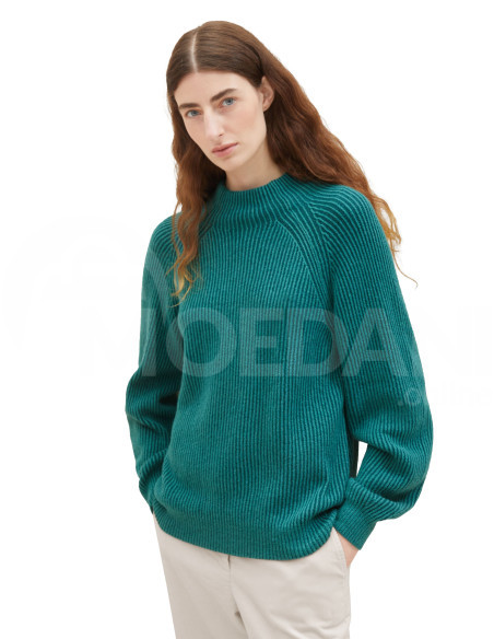 Tom Tailor - Knit Striped Rib Pullover Тбилиси - изображение 1