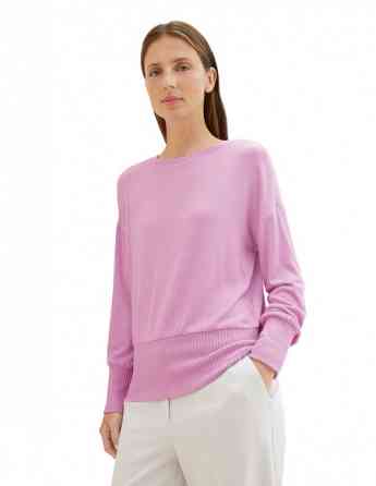 Tom Tailor - T-Shirt Cosy Plain Rib Mix Tbilisi
