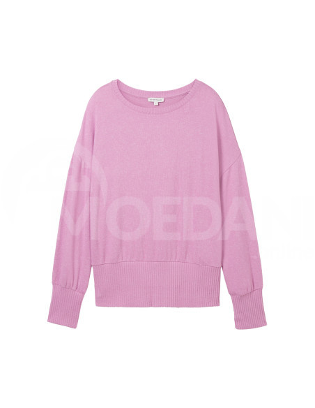 Tom Tailor - T-Shirt Cosy Plain Rib Mix Тбилиси - изображение 6