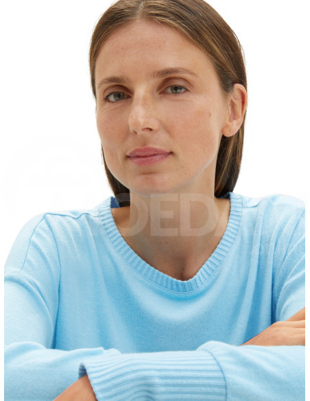 Tom Tailor - T-Shirt Cosy Plain Rib Mix თბილისი - photo 4