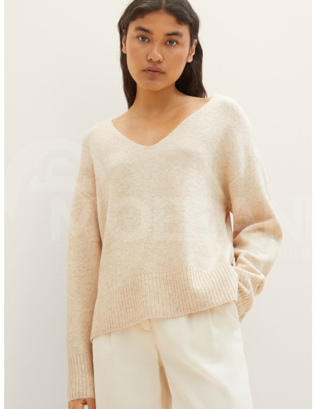 Tom Tailor - Cozy V-Neck Pullover Тбилиси - изображение 1