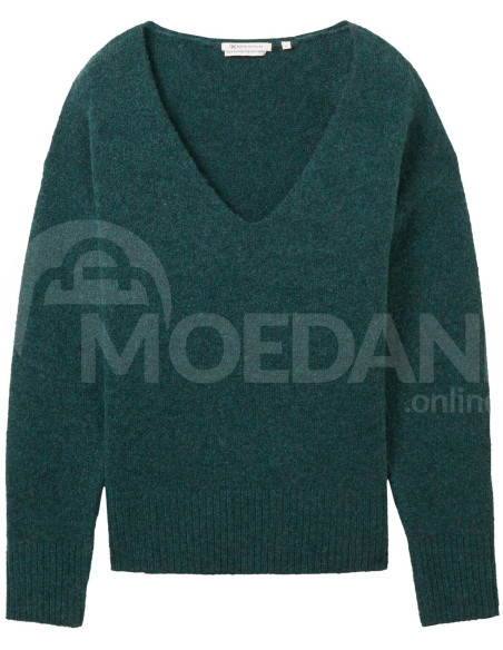 Tom Tailor - Cozy V-Neck Pullover Тбилиси - изображение 5