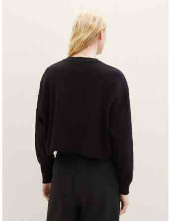 Tom Tailor - Cropped Structured Crew Neck Tbilisi