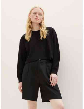Tom Tailor - Cropped Structured Crew Neck Tbilisi
