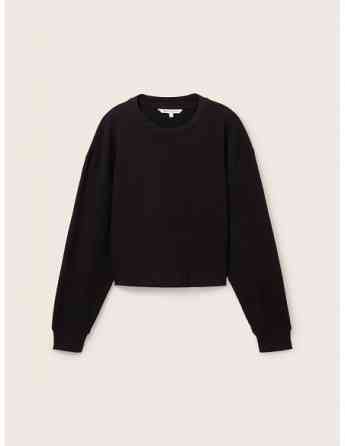 Tom Tailor - Cropped Structured Crew Neck Tbilisi