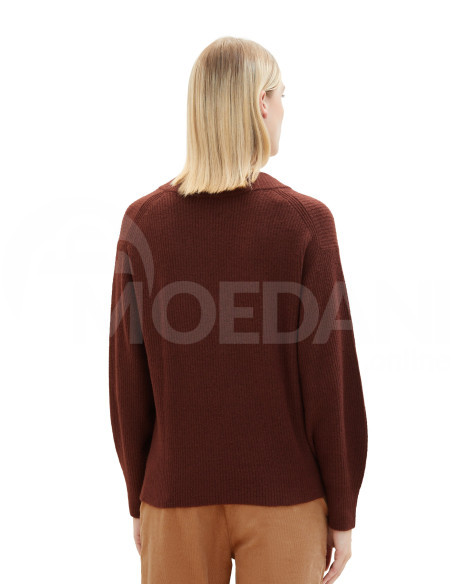 Tom Tailor - Knit Cosy V-Neck Pullover Тбилиси - изображение 2