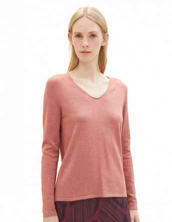Tom Tailor - Sweater Basic V-Neck Tbilisi
