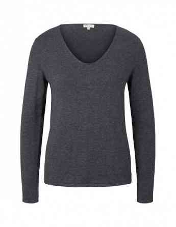 Tom Tailor - Sweater Basic V-Neck Tbilisi