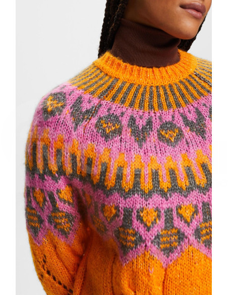 ESPRIT - Fair Isle Wool-Blend Sweater თბილისი - photo 3