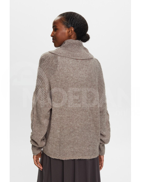 ESPRIT - Cable-knit funnel-neck sweater Тбилиси - изображение 4