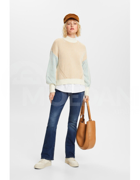 ESPRIT - Ribbed knit stand-up sweater Тбилиси - изображение 2