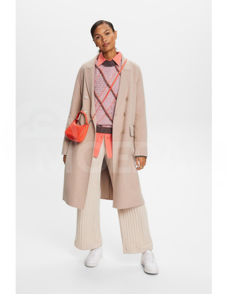 ESPRIT - Checked Wool-Blend Sweater Tbilisi - photo 4