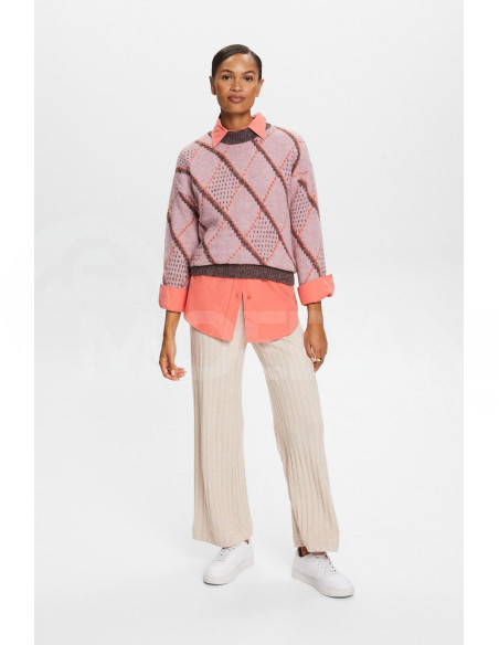 ESPRIT - Checked Wool-Blend Sweater Tbilisi - photo 2