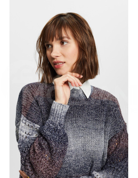 ESPRIT - Gradient Open-Knit Mockneck Sweater თბილისი - photo 5