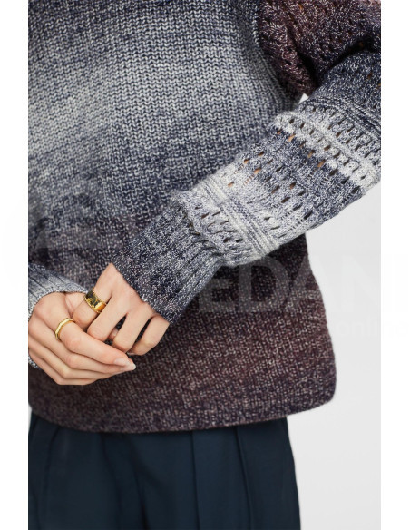 ESPRIT - Gradient Open-Knit Mockneck Sweater თბილისი - photo 4