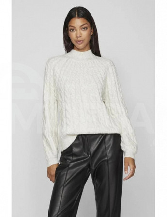 VILA - VIOYA HIGH NECK L/S CABLE KNIT TOP/SU თბილისი - photo 1