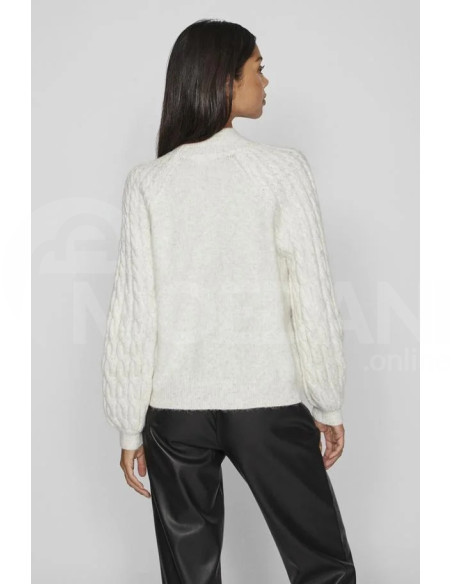 VILA - VIOYA HIGH NECK L/S CABLE KNIT TOP/SU თბილისი - photo 3