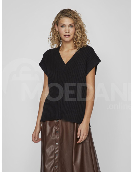 VILA - VIMALJE V-NECK S/L OVERSIZE KNIT VEST თბილისი - photo 1