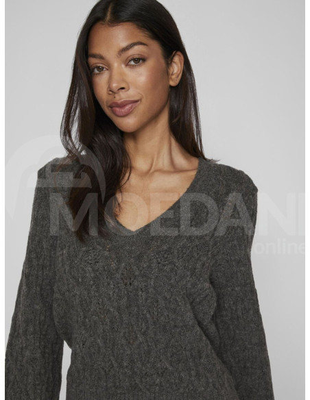 VILA - VIOKLEO REV V-NECK L/S CABLE KNIT TOP Tbilisi - photo 3