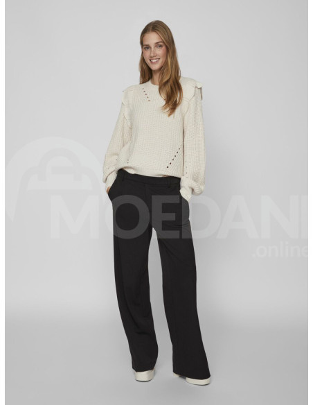 VILA - VINORILA NEW L/S POINTELLE KNIT TOP თბილისი - photo 3