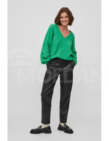 VILA - VIJAMINA REV V-NECK L/S KNIT TOP - NOOS თბილისი - photo 3