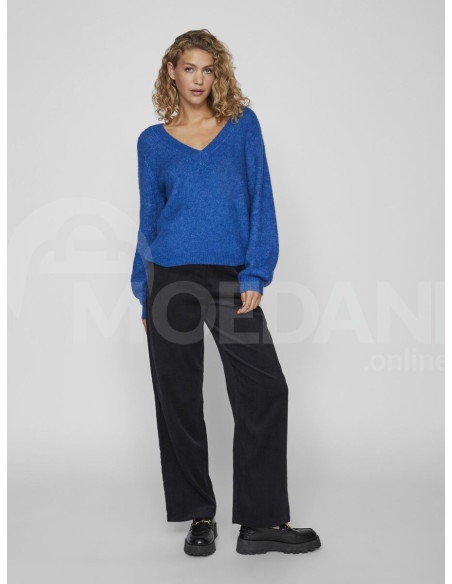 VILA - VIJAMINA REV V-NECK L/S KNIT TOP - NOOS თბილისი - photo 3