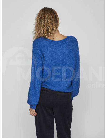 VILA - VIJAMINA REV V-NECK L/S KNIT TOP - NOOS თბილისი - photo 2
