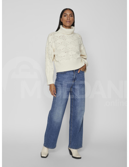 VILA - VIELINO HIGHNECK L/S KNIT TOP თბილისი - photo 3