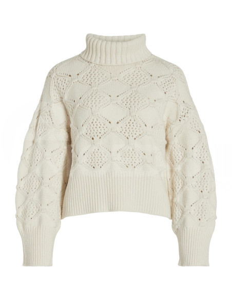 VILA - VIELINO HIGHNECK L/S KNIT TOP თბილისი - photo 5