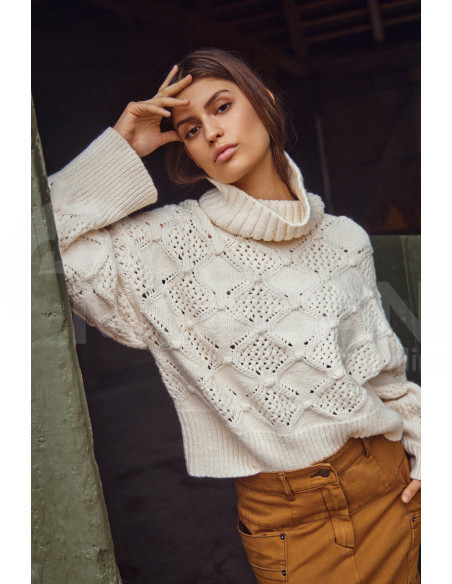 VILA - VIELINO HIGHNECK L/S KNIT TOP თბილისი - photo 8