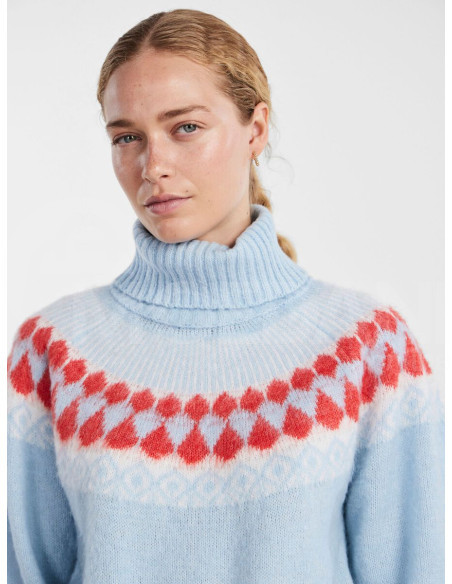 Pieces - PCSAVA LS ROLL NECK KNIT BC თბილისი - photo 4