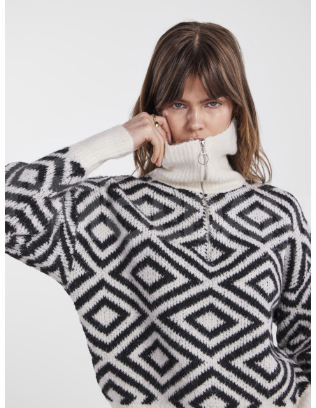 Pieces - PCSOPH LS HALF ZIP KNIT BC თბილისი - photo 2